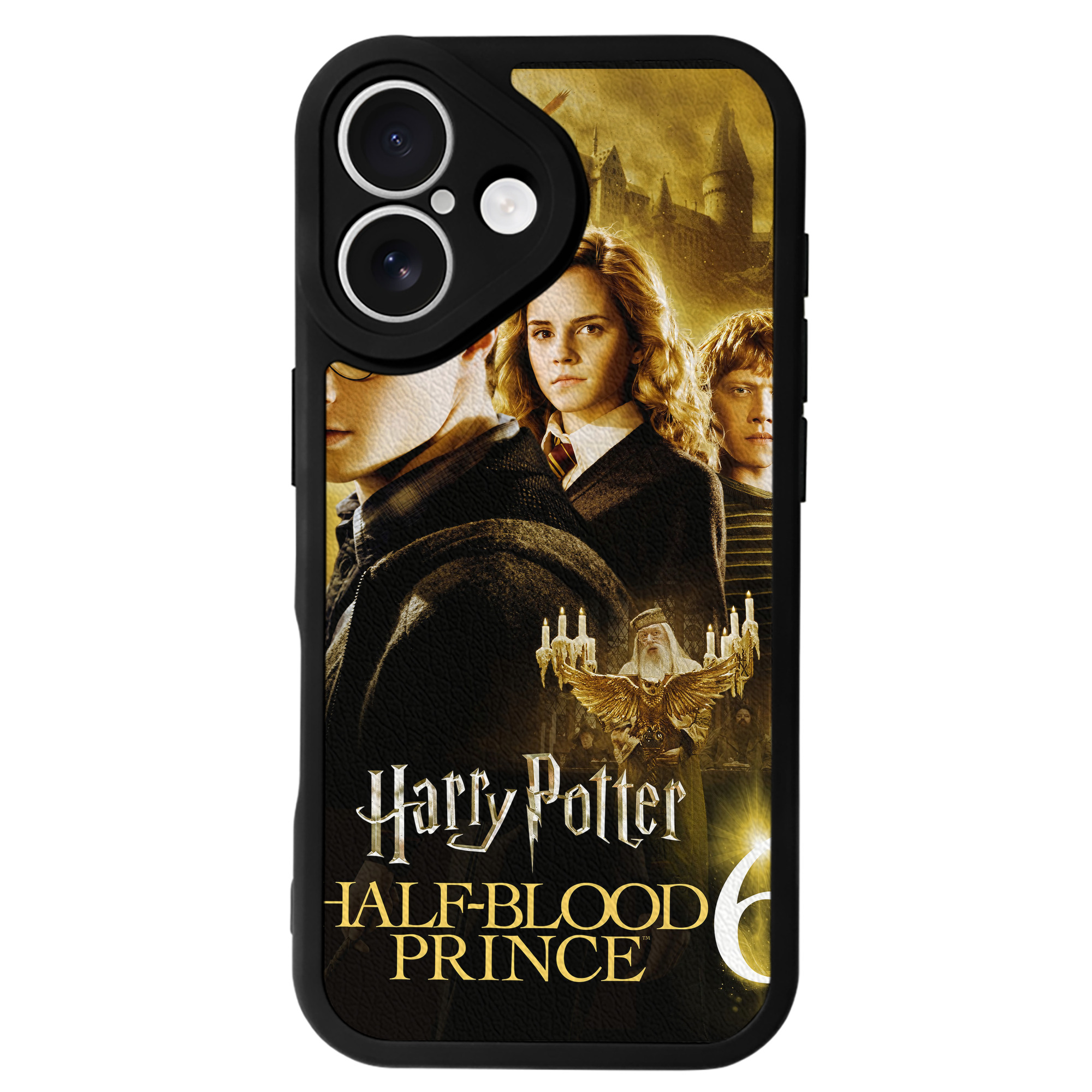 （画像用） Harry Potter ハリー・ポッターシリーズ 【iPhone 16シリーズ対応】シリコンスマホケース（レザー調） 材質：シリコン